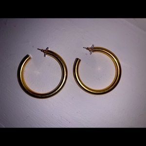 Madewell Chunky Oversized Hoop Earrings